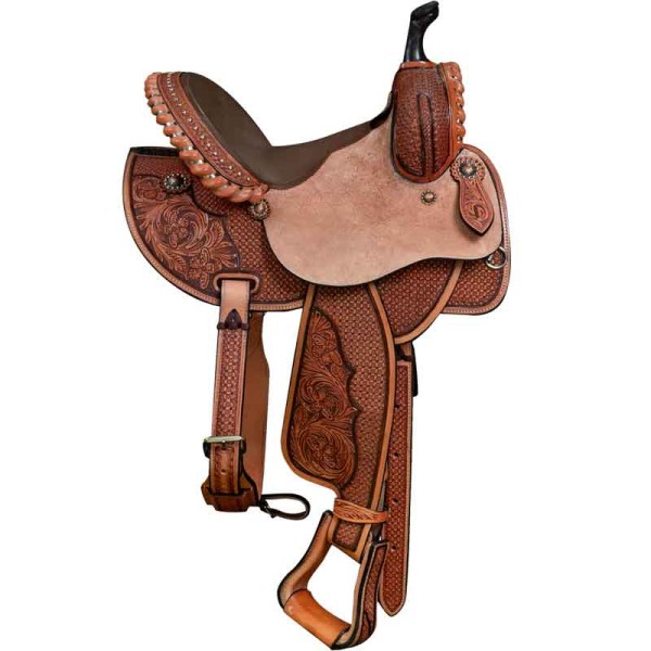 3 Barrel Classic Western Saddle